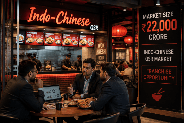 Why Smart Investors Are Looking at a ₹22,000 Crore Indo-Chinese QSR Franchise Opportunity