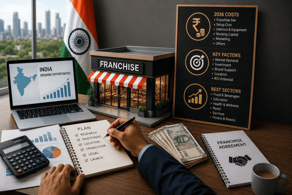 Franchise Business in India (2026): Sectors, Investment & How to Start