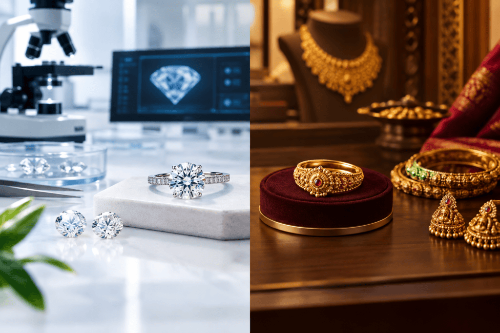 Jewellery Franchise in India: Lab-Grown vs Traditional Gold Compared